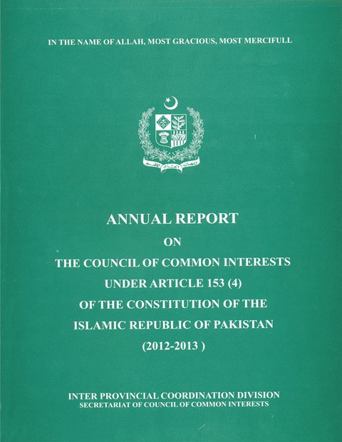 Annual Reports of the Council of Common Interests: An Analysis