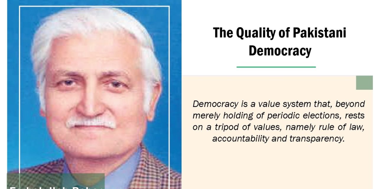 The Quality of Pakistani Democracy