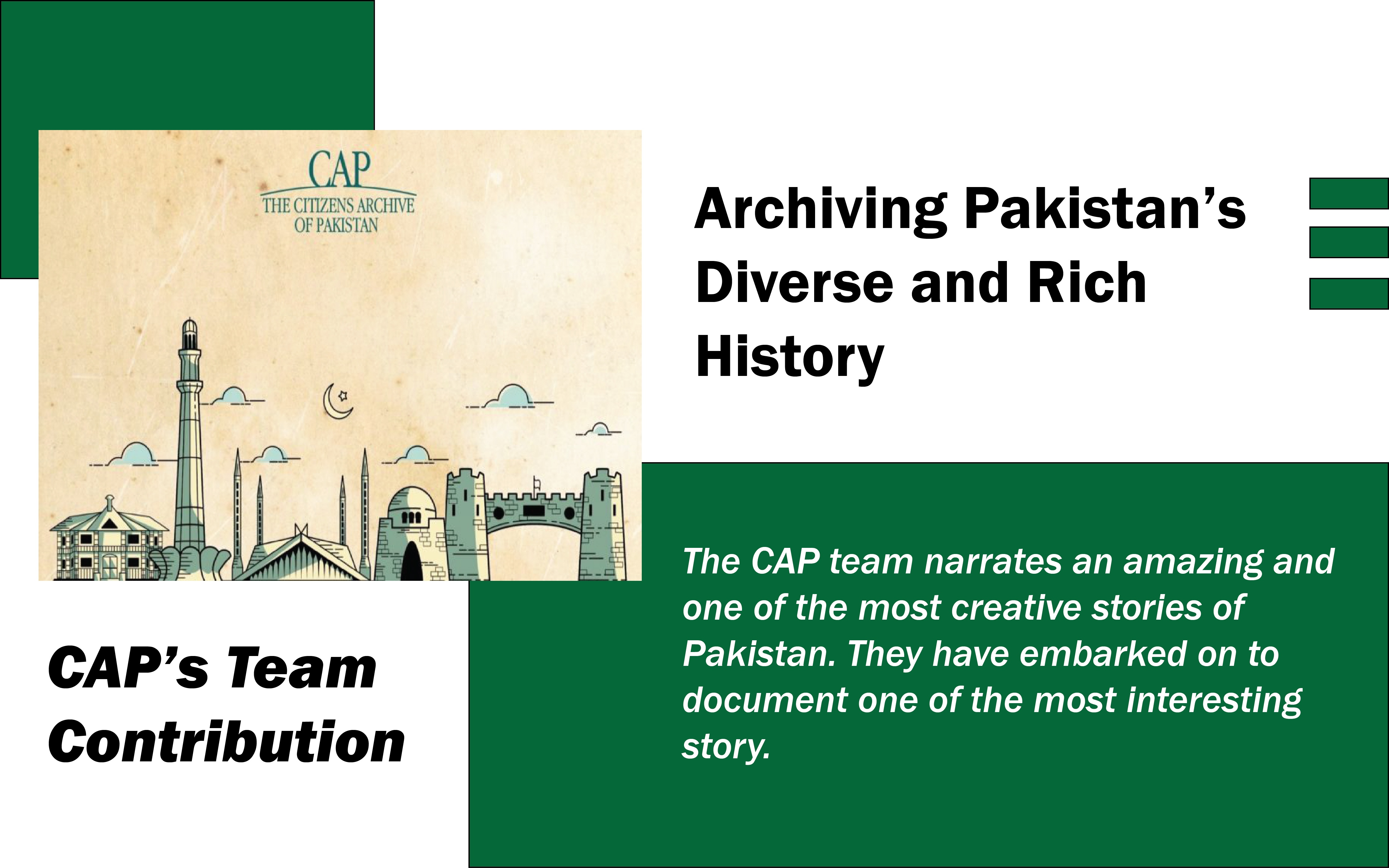 Archiving Pakistan’s Diverse and Rich History