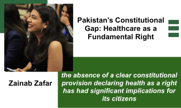 Pakistan’s Constitutional Gap: Healthcare as a Fundamental Right